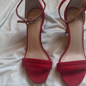 H&M Red Strappy Heels